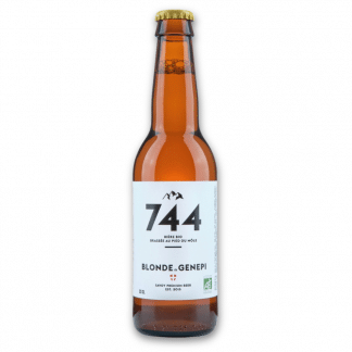 Bière Blonde-génépi 744 33 cl