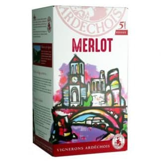 Bib 5L Merlot - Vignerons Ardéchois