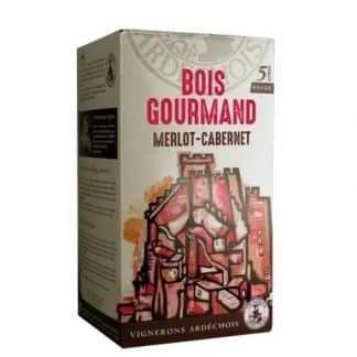 Bib 5L Bois Gourmand (Merlot et Cabernet) - Vignerons Ardéchois