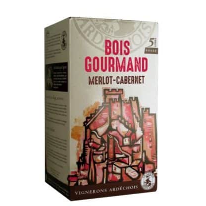 Bib 5L Bois Gourmand (Merlot et Cabernet) - Vignerons Ardéchois