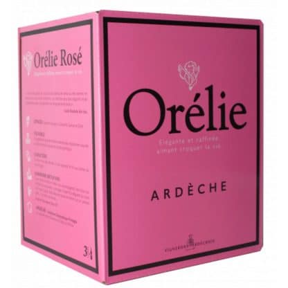 Bib 3L Orélie Rosé - Vignerons Ardéchois