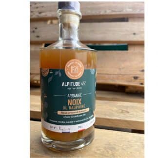 Rhum Arrangé Alpitude 45° Noix du Dauphiné