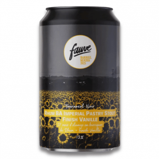 Tournesol Noir - Imperial Pastry Stout Fauve 33 cl